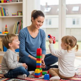 İngilizce Konuşan Bebek Bakıcısı